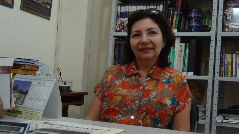 Maria Terezinha Reis da Silva - Formada em Química. Técnica aposentada da UFOPA